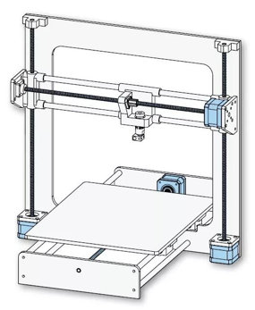 電動(dòng)梯形絲杠應(yīng)用在3D打印機(jī)